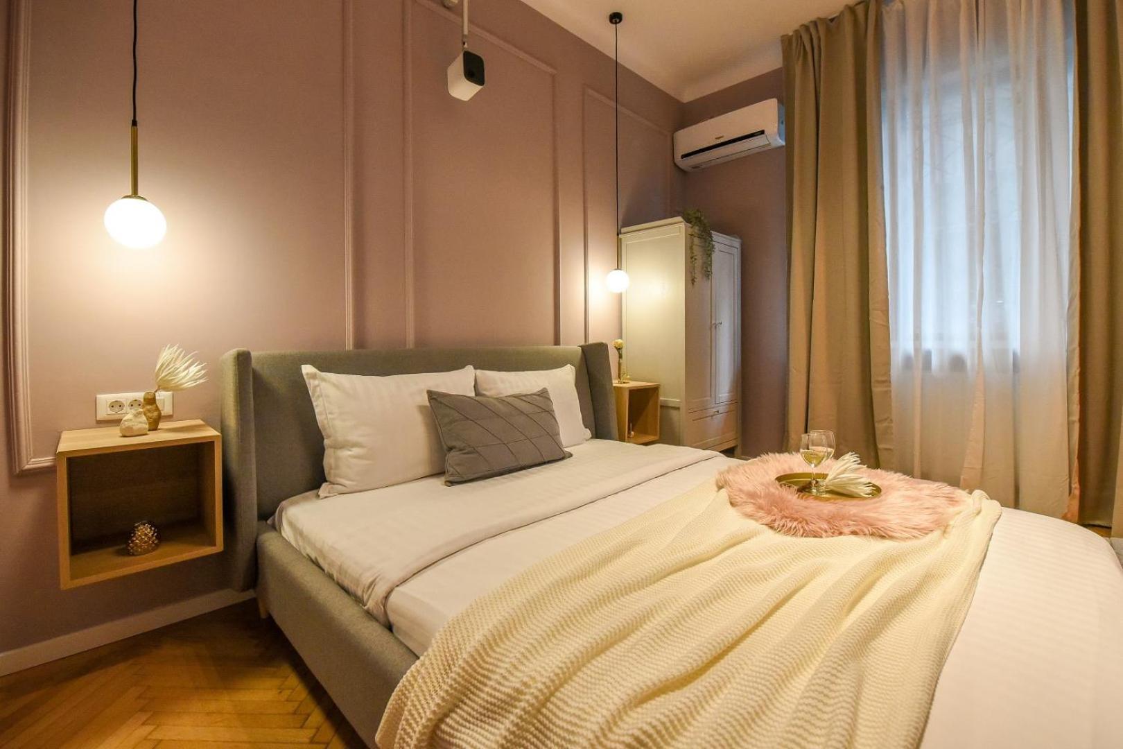 Modern Stay - Central Studios With Wall Projector Near Radisson Bucarest Camera foto